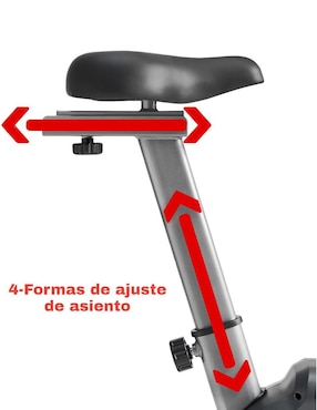 Bicicleta fija Sunny Health & Fitness acero y plástico