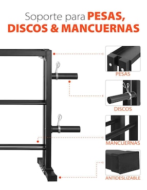 Rack de mancuernas Altera RAM0518