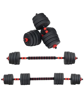 Set mancuernas de peso variable Altera 10 kg 8 piezas