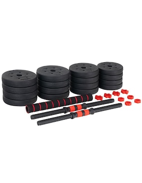 Set mancuernas de peso variable Altera 10 kg 8 piezas