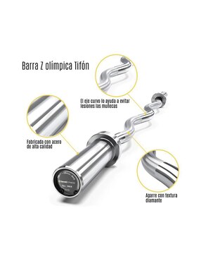 Barra de entrenamiento Level Fitness