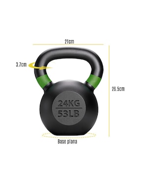 Pesa rusa Level Fitness 24 kg