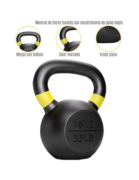 Pesa rusa Level Fitness 16 kg