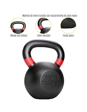 Pesa rusa Level Fitness 32 kg