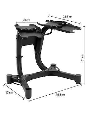 Rack de 2 estantes Altera rk-01 ajustable