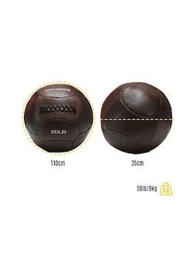 Pelota de pared Level Fitness Wall Ball para entrenamiento