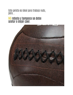 Pelota de pared Level Fitness Wall Ball para entrenamiento