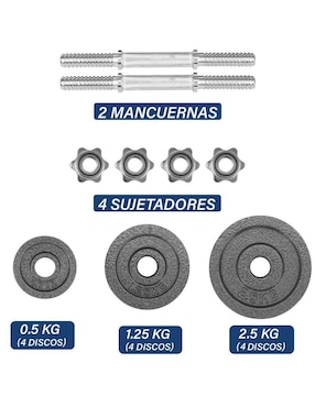 Mancuerna de peso variable Altera