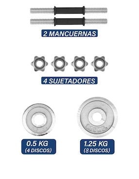 Mancuerna de peso variable Altera