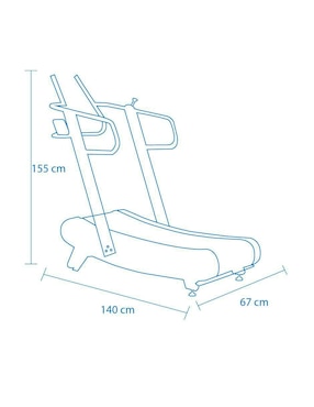Caminadora semiprofesional Unifitness Curva Unif900
