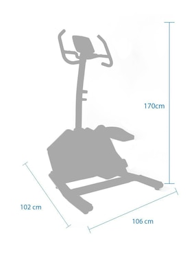 Elíptica Unifitness SW6000C GYM