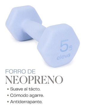 Set de 4 mancuernas de peso variable Eleva