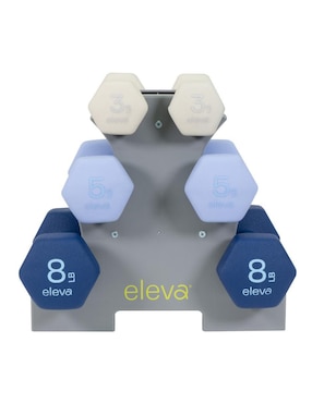 Set mancuernas de peso variable Eleva