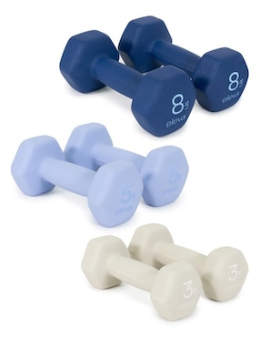 Set mancuernas de peso variable Eleva