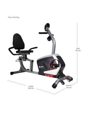 Bicicleta fija Centurfit acero y plástico