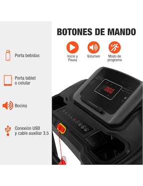 Caminadora semiprofesional Altera X80 plegable