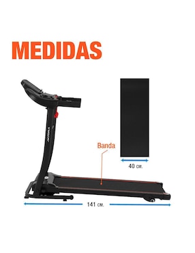 Caminadora semiprofesional Altera X80 plegable