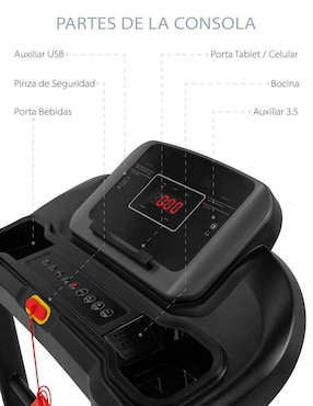 Caminadora semiprofesional Altera X80 plegable