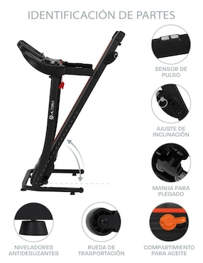 Caminadora semiprofesional Altera X80 plegable