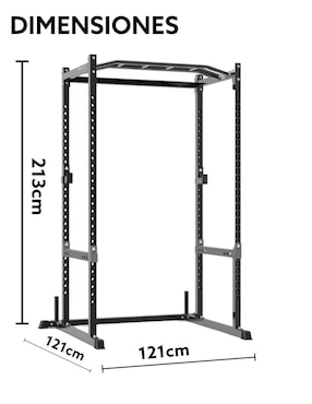 Rack de 3 compartimentos Force Usa Fitness