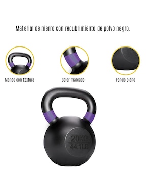 Pesa rusa Level Fitness 20 kg