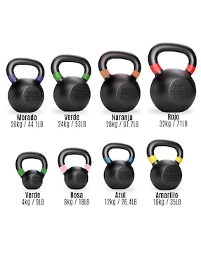 Pesa rusa Level Fitness 20 kg