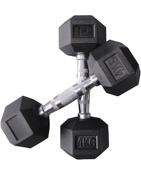 Set mancuernas de peso fijo Infinité 4 kg 2 piezas