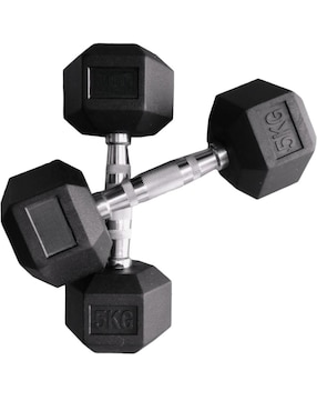 Set mancuernas de peso fijo Infinité 5 kg 2 piezas