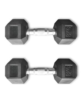 Set mancuernas de peso fijo Infinité 8 kg 2 piezas