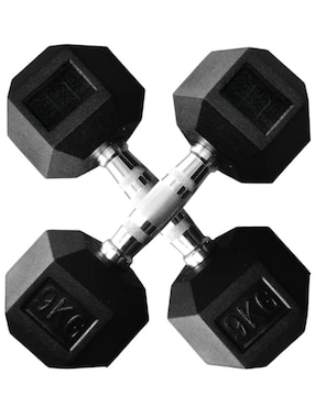 Set mancuernas de peso fijo Infinité 9 kg 2 piezas