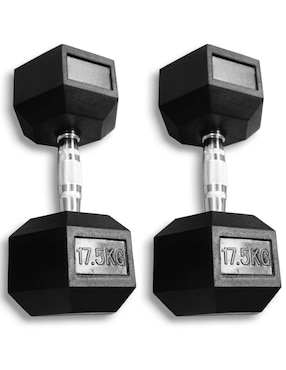Set mancuernas de peso fijo Infinité 17.5 kg 2 piezas