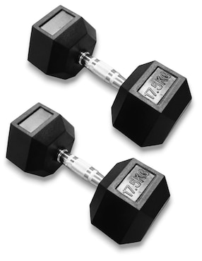 Set mancuernas de peso fijo Infinité 17.5 kg 2 piezas