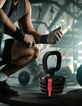 Set de pesas Denbel de fitness