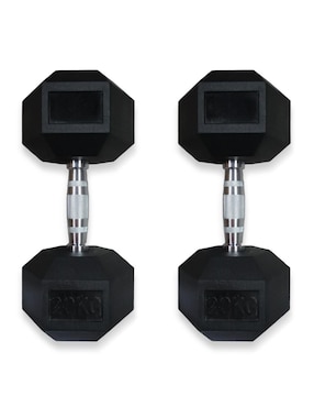 Set mancuernas de peso fijo Infinité 20 kg 2 piezas