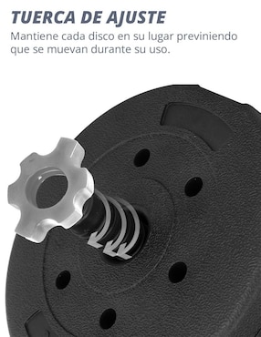 Set mancuernas de peso variable Altera