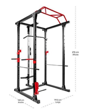 Jaula Multiestación Power Rack Centurfit