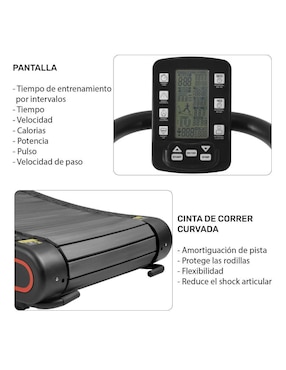 Caminadora Eléctrica Profesional Mecánica Curva Centurfit