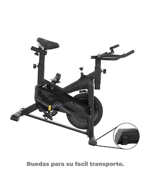 Bicicleta de spinning Altera modelo Noir de metal