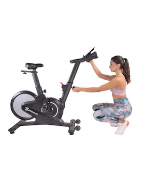 Bicicleta fija Unifitness acero inoxidable