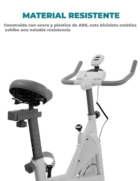 Bicicleta de spinning Altera modelo Blanche de metal