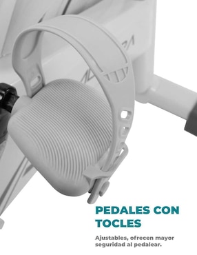 Bicicleta de spinning Altera modelo Blanche de metal
