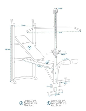 Banca para entrenamiento Altera Bullset