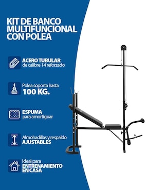 Banca para entrenamiento Altera Bullset