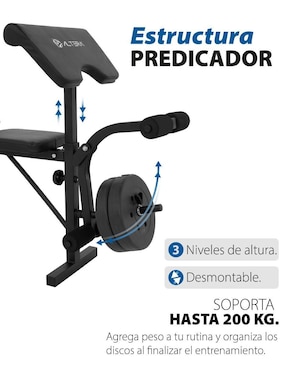 Banca para entrenamiento Altera Lionheart
