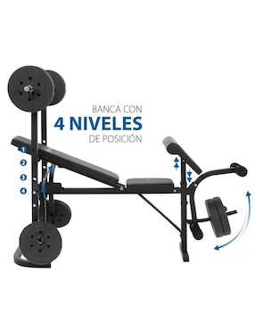 Banca para entrenamiento Altera Lionset