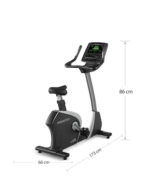 Bicicleta fija Freemotion acero y plástico