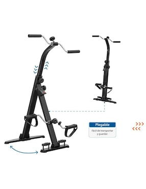 Bicicleta fija Altera modelo BDL-01 de acero inoxidable