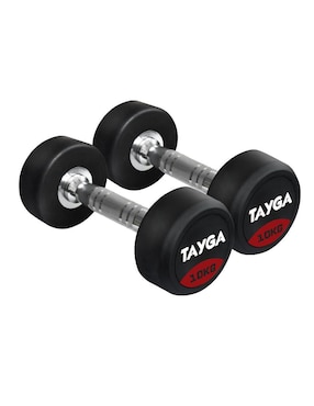 Set mancuerna de peso fijo Tayga 20 kg 2 piezas