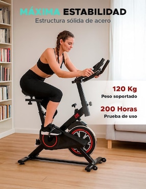 Bicicleta de spinning X-Rush modelo XR-BDSP de acero