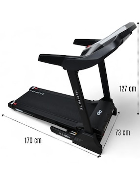 Caminadora semiprofesional Infinité If-T4000+ plegable